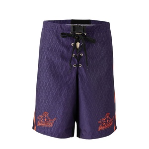 กางเกงขาสั้นฮ็อกกี้น้ำแข็งทำจากโพลีเอสเตอร์ระบายอากาศได้ดีชุดทีม100% ออกแบบได้ตามต้องการ - Product Image 2