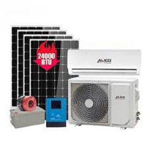 .2026 Hot Sale Solar on Grid Hybrid AC/DC 24V 48V Solar Air Conditioner <b>Power</b> DC 24V 48V to 110V 220V Solar Air Conditioner - Product Image 1
