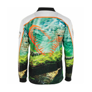Vente chaude Logo Personnalisé Bonne Qualité Maillots De Pêche Par Sublimation Pro Qualité Votre Propre Conception Maillots De Pêche Par Sublimation - Product Image 4