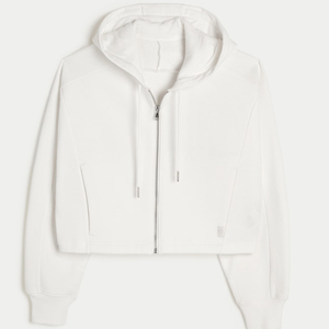 Sudadera de mujer de alta calidad más vendida, servicio OEM, precio razonable, Top corto de invierno, sudaderas con capucha y cuello con capucha - Product Image 6