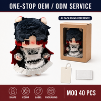 Peluche personnalisée OEM, personnage de fantasy, mini poupée en peluche douce, mascotte personnalisée pour cadeaux, objets de collection et vente au détail