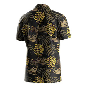 OEM séchage rapide hommes pour T-shirts polo Design personnalisable solide à manches courtes tissu tricoté Street Beach Wear motif 220 grammes - Product Image 2