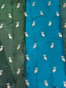 Jimichu Tissu brodé de haute qualité pour robes Costumes Rembourrage Finition lisse Résistant à la décoloration Confortable pour toutes les saisons - Product Image 5