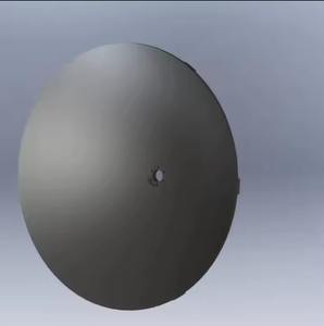 Fabricant parabolique de réflecteur parabolique en aluminium de haute précision pour les applications de réception de signaux radar et satellite DTH - Product Image 1