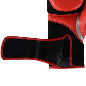 Guantes de boxeo profesionales para adultos, cuero de alta calidad para hombres y mujeres, Color rojo - Product Image 6