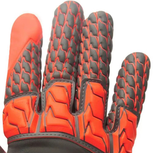 Goalkeeper Soccer Gloves Premium Professional Leather Unisex Outdoor Grip Protection Performance on the Field - Product Image 6