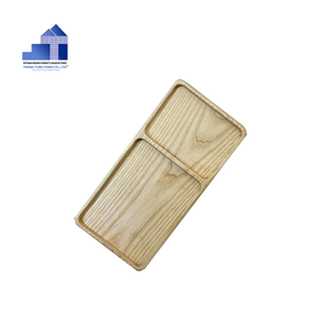 Best-seller Plateau de service en bois fait à la main plateaux en bois plateau de service divisé pour bureau ou table basse Fabriqué au Vietnam - Product Image 2