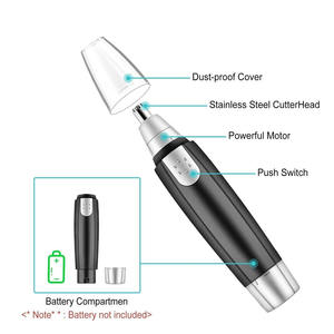 Recortadora de vello de nariz y orejas Myrva, portátil, con batería, para hombres y mujeres, herramienta de cuidado personal - Product Image 3