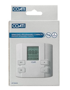 Termostato Digitale Programmabile Compatto Bianco Coati (Simon AF126654) - Product Image 2