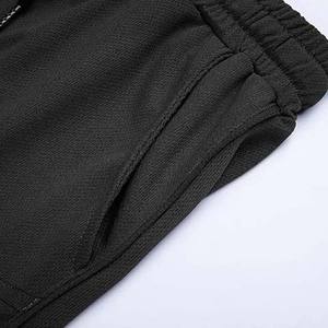 กางเกงกีฬาขาสั้นผู้ชายกางเกงวิ่งผ้าฟลีซแบบลำลองมีกระเป๋ามีซิปกางเกงออกกำลังกายกางเกงวอร์ม - Product Image 5