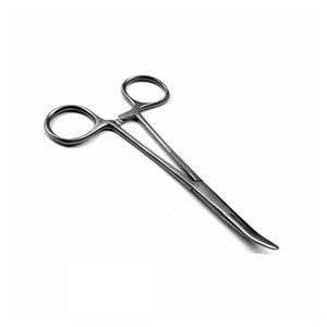 Pinces chirurgicales micro-moustiques courbées de 10 cm en acier inoxydable, instrument manuel pour la chirurgie générale - Product Image 3