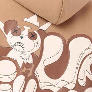 OEM sweats à capuche zippés en éponge française poids lourd sweat à capuche en molleton de coton surdimensionné personnalisé sweats à capuche de sérigraphie pour hommes - Product Image 6