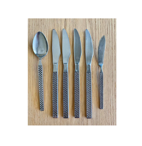 Couteau à beurre en acier inoxydable poli miroir argenté pour le petit déjeuner couteau à beurre et fromage fournisseur en gros - Product Image 1