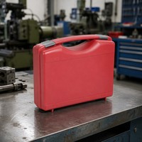 Étui en plastique léger et portable sur mesure avec poignée, options de couleur, certifié RoHS