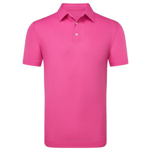 Polo informal personalizable para hombre, camiseta transpirable de secado rápido, Camiseta de algodón de Color sólido, camiseta de Golf lisa de talla grande al por mayor - Product Image 5