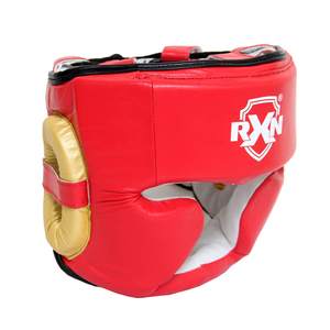Equipo de entrenamiento de artes marciales mixtas profesional de alta calidad más vendido protector de cabeza de cuero RXN boxeo estándar internacional - Product Image 1