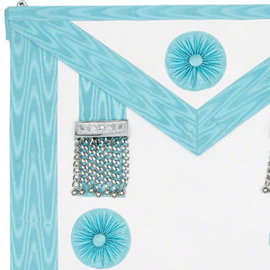 Tablier maçonnique personnalisé de bonne qualité de haute qualité pour logo brodé prix le plus bas meilleur matériel tabliers maçonniques Regalia - Product Image 4