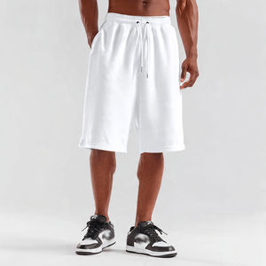 Pantalones Cortos Deportivos Cargo Tejidos de Alta Gama para Hombre, Felpa Gruesa, Invierno, Talla Grande - Product Image 5