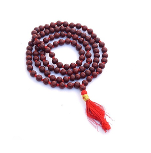 Cuentas de madera Mala regalo joyería Mala hecha a mano para meditación y práctica espiritual collar con cuentas de moda diseño moderno - Product Image 1
