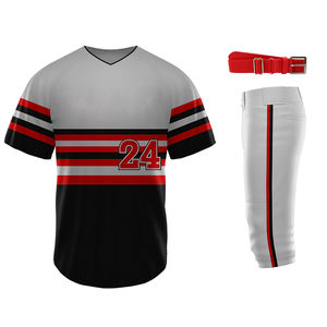 Uniformes de softball confortables de qualité supérieure du fournisseur, respirants et dernier design, meilleurs nouveaux ensembles de vêtements pour adultes - Product Image 5