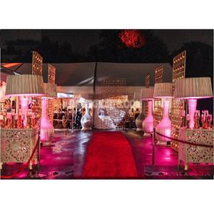 การตกแต่งงานอีเว้นท์ขนาดใหญ่ ผนังเทียนสำหรับทางเดินงานแต่งงาน ผนังเทียนตกแต่งสวยงาม ผนังเทียนโลหะสำหรับงานแต่งงาน ตกแต่งงานแต่งงาน ฟิจิ - Product Image 1