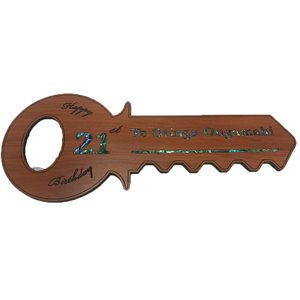 Lectura del siglo XXI 2 madera retro imagen madera en aplicación de regalo festivo - Product Image 3