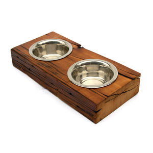 Bol d'alimentation pour animaux de compagnie en bois fait à la main personnalisé bol de service d'eau de nourriture de luxe de qualité supérieure pour bol d'alimentation en bois pour animaux de compagnie - Product Image 4