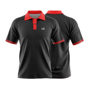 W4G Men's Casual Solid Embroidered Front Logo Anti Wrinkle Knitted 100% Cotton Short Sleeve Polo Shirt Best Quality <b>No</b> MOQ - Product Image 6