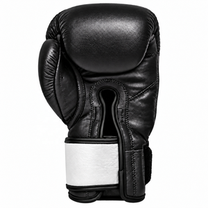 Brown PU Leather Boxing Gloves Adjustable for Wrist <b>Strap</b> Moisture Wicking Breathable Lightweight Unisex Training Gear - Product Image 5