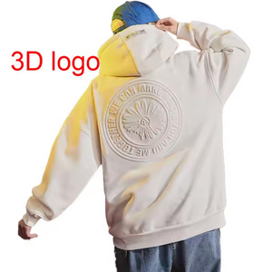 Lâche décontracté à manches longues pull à capuche personnalité Streetwear sweats coton mélangé hommes femmes personnalisé imprimé à capuche - Product Image 6