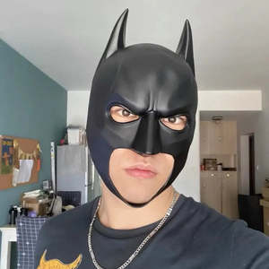 Máscara de Batman Unisex para Cosplay, Halloween y Fiestas, Máscara de Carnaval de Látex y Plástico - Product Image 6
