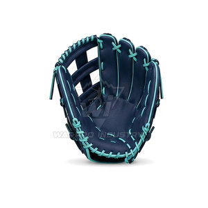 Gants de baseball multi-usages pour la première base, en cuir souple de qualité supérieure, légers, durables, confortables, avec une prise en main optimale et un poignet réglable. - Product Image 4