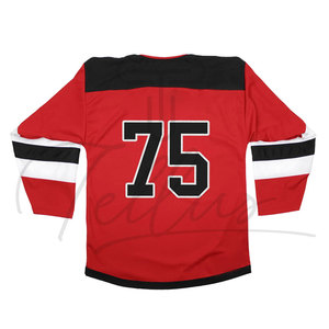 High Quality Custom Made Men's Ice Hockey Jersey with Professional Printing 100% <b>Polyester</b> Breathable & Quick Dry - Product Image 4