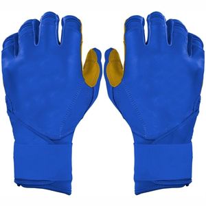 Guantes de bateo para entrenamiento de béisbol con correa de muñeca ajustable Tela transpirable y palma antideslizante duradera - Product Image 1
