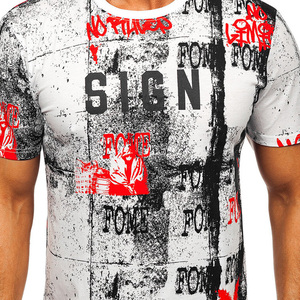 T-shirt personnalisé pour homme en tissu à séchage rapide, idéal pour la plage, les promenades et le quotidien – Fabricant OEM - Product Image 2