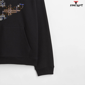 เสื้อฮู้ดดี้สำหรับผู้ชายเสื้อฮู้ดดี้สเวตเตอร์ผ้าฝ้าย100% ออกแบบโลโก้ได้ตามต้องการ - Product Image 6