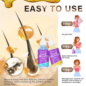 เซรั่มน้ำมันปลูกผมสับปะรดออร์แกนิก30มล. สำหรับผมทุกประเภท - Product Image 6