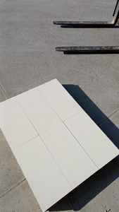 2025 carreaux aiguisés en calcaire naturel blanc pur haute qualité revêtement mural pavés extérieur comptoirs de vanité en gros - Product Image 5