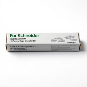 Kit de barre de terre en cuivre à 12 bornes PK12GTA pour Schneider Electric Homeline/QO - Product Image 2