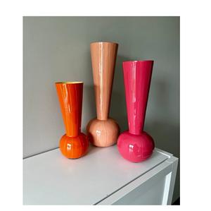 Vase à fleurs en fer vintage avec glaçure verdigrisée, style moderne, pièce maîtresse décorative, décoration d'intérieur, vase artisanal pour mariage - Product Image 3