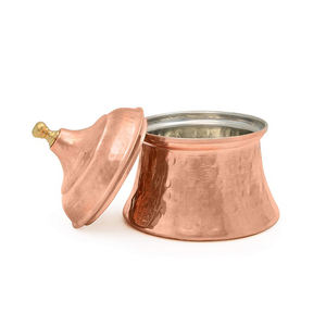 Top Quality Metal Customized Design Shape and Size <b>Indian</b> Handcrafted Serving <b>Pot</b> Modern Luxury Style Serving <b>Pot</b> - Product Image 4