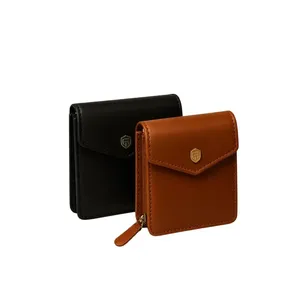 ปลอดภัย #   กระเป๋าสตางค์หนังป้องกัน RFID สไตล์มินิมอลสำหรับผู้หญิง - Product Image 1