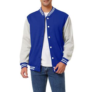 Veste à manches longues veste de baseball pour hommes personnalisé votre logo veste polaire de coton polaire université matériaux de haute qualité - Product Image 2