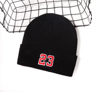 Gorro de Punto Acrílico 100% Personalizable para Niños al por Mayor, con Parche, Circunferencia de Cabeza Ajustable, Unisex - Product Image 2