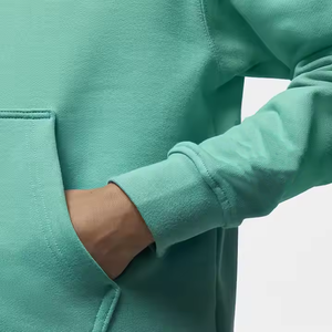 Haute qualité solide couleur personnalisée à manches longues pull à capuche Streetwear sweat à capuche à séchage rapide pour hommes coton polaire 450 GSM - Product Image 4