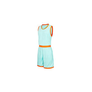 Ensembles de maillots de basket-ball en polyester, séchage rapide, réversible, respirant, antibactérien, personnalisable, sans manches, livraison rapide - Product Image 1