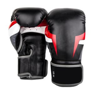 Best Selling Boxing <b>Gloves</b> Lightweight High Quality-Twins Muay-Thai MMA Sport-Training Custom Design Black Leather Boxing <b>Gloves</b> - Product Image 1