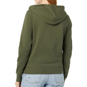 Sweat à capuche à fermeture éclair pour femmes à la mode décontracté léger avec fermeture éclair avant et poches sweats à capuche pour femmes - Product Image 2
