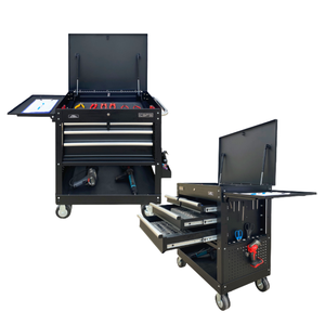 Utility Cart CSPS 84Cm with 04 Drawers Good Price <b>Metal</b>/Steel Workstation Cart New Design with Wheels OEM Support Made Vietnam - Product Image 1