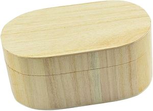 Boîte à bijoux en bois à plusieurs niveaux avec design élégant Boîte à bagues recyclable en papier Extra Security Low Coast Rectangle Shape - Product Image 6